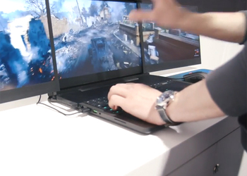 Геймплей Battlefield 1 на ноутбуке Razer с 3 экранами 4K показали на видео
