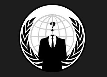 Логотип хакреской группы Anonymous