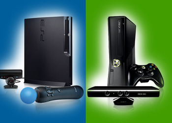 PlayStation3 c Move и Xbox360 c Kinect