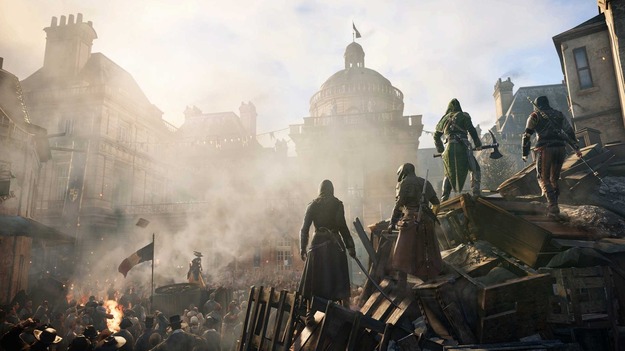 Объем Рима в игре Assassin'с Creed: Unity отвечает реальным габаритам Рима
