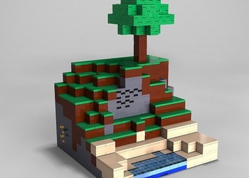 Фотография набора LEGO Minecraft