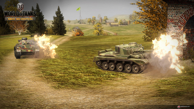 Прошел выход Xbox 360 версии игры World of Tanks