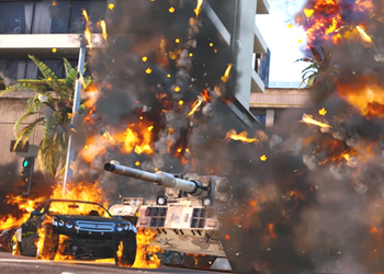 Опубликовано новое взрывное видео GTA V: Redux