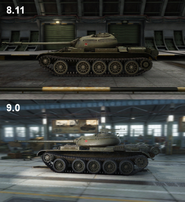 Свежее восстановление 9.0 World of Tanks значительно повысило качество графики игры