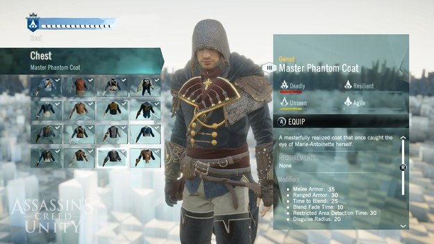 В игре Assassin'с Creed: Unity будет можно приобрести игровые объекты за настоящие денежные средства
