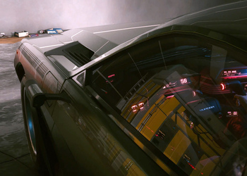 Cyberpunk 2077 новую графику отражений на поверхностях показали