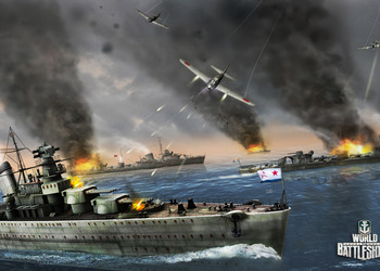 Разработчики World of Warships опубликовали новые скриншоты к игре