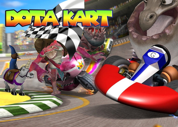 Из игры Dota 2 сделали Mario Kart