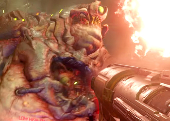 Команда Bethesda показала невероятно кровавые добивания и фаталити в игре Doom