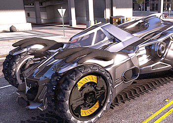 В GTA V обнаружили Бэтмобиль со всем вооружением и возможностями