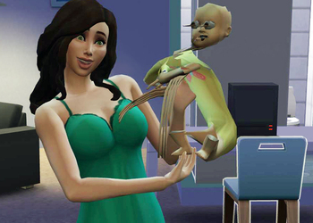 В игре The Sims 4 обнаружились дети-демоны