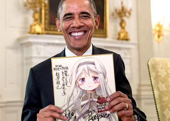 Барак Обама поблагодарил японцев за создание аниме