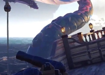 Игроки впервые встретили чудовищного Кракена в Sea of Thieves и засняли схватку на видео