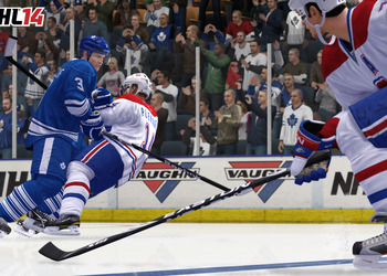 ЕА показала новую систему столкновений в игре NHL 14