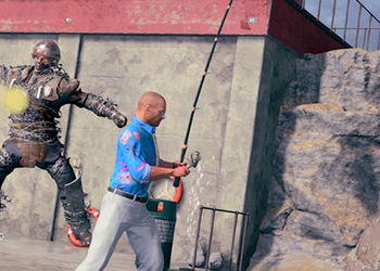 Королевская битва Call of Duty заполучила рыбалку во время боя