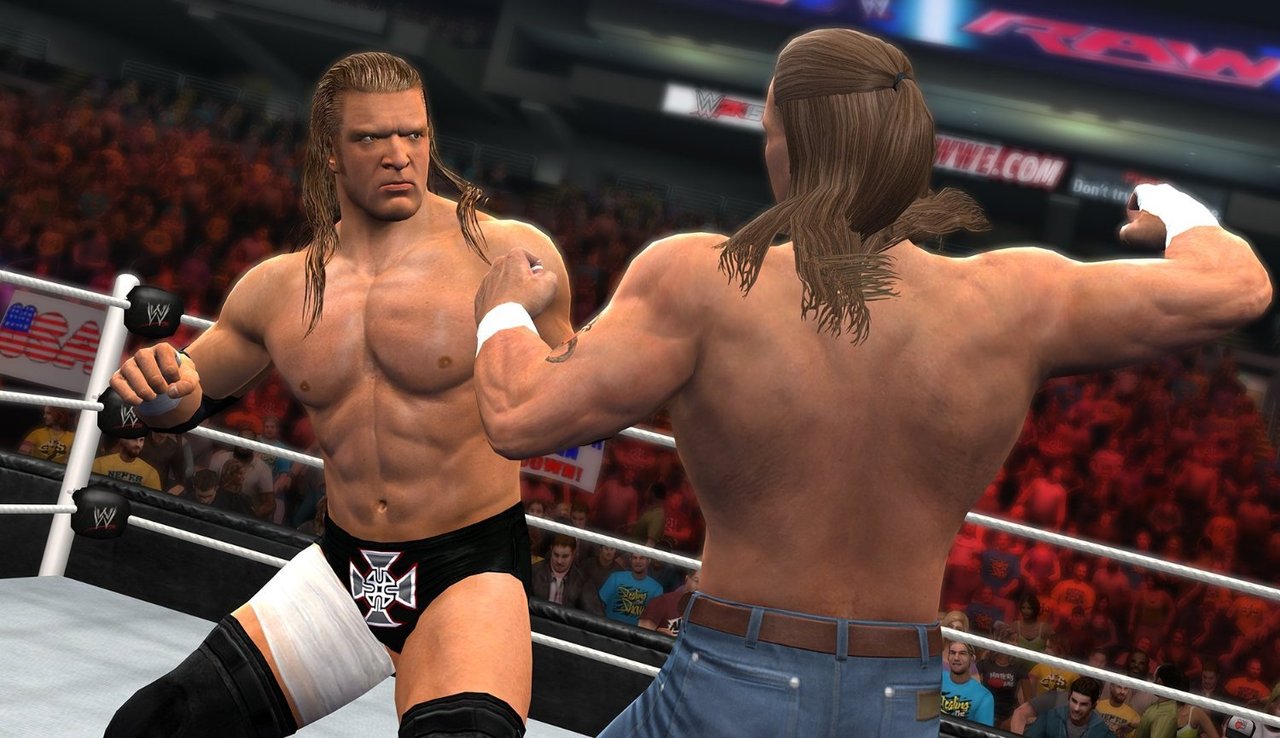 Создатели WWE 2K15 предлагают геймерам перенести себя в игру.