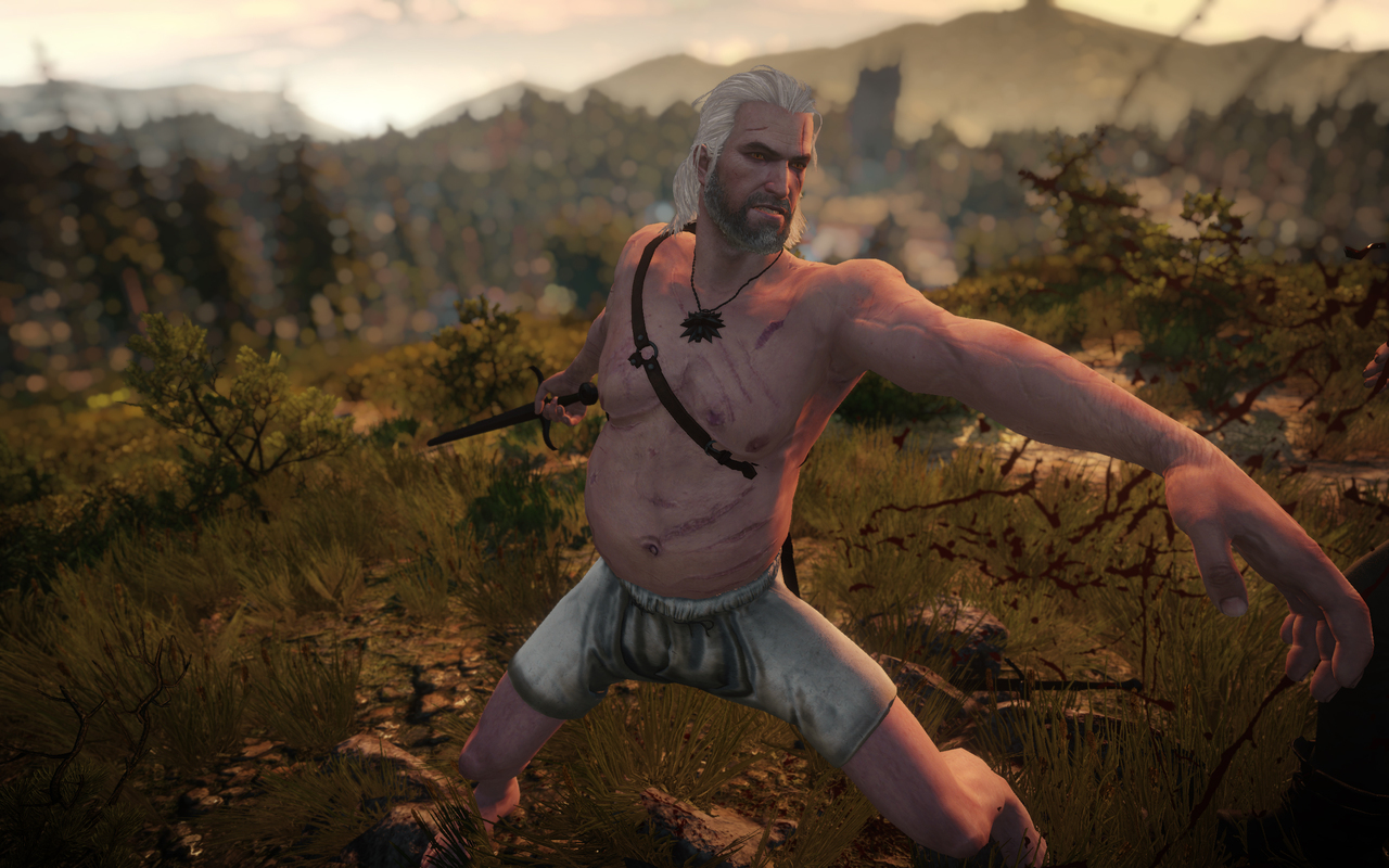 Geralt from the witcher 3 фото 104
