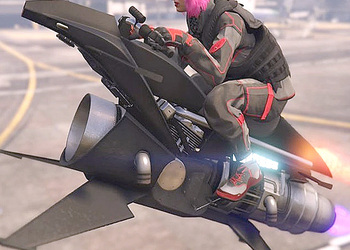 В GTA 5 найден секретный летающий ховербайк, который напугал геймеров