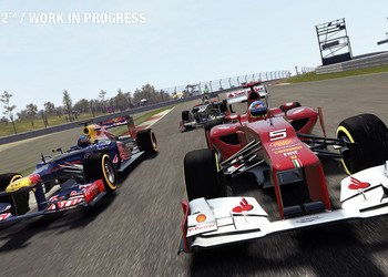 Демо версия игры F1 2012 появится на следующей неделе