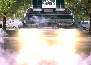 В игре GTA V обнаружили летающие машины из фильма «Назад в будущее»