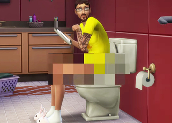 Игроки The Sims 4 застанут своих симов в туалете за игрой на планшете