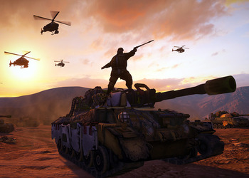 Разработчики игры Command & Conquer приехали на Gamescom 2013 на танке