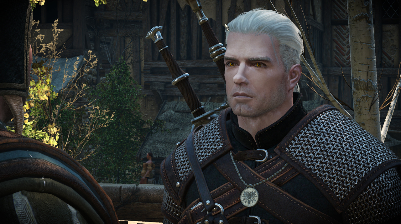 The witcher 3 geralt hairstyle фото 99