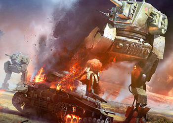 В игру War Thunder добавили шагающие танки ШТ-1