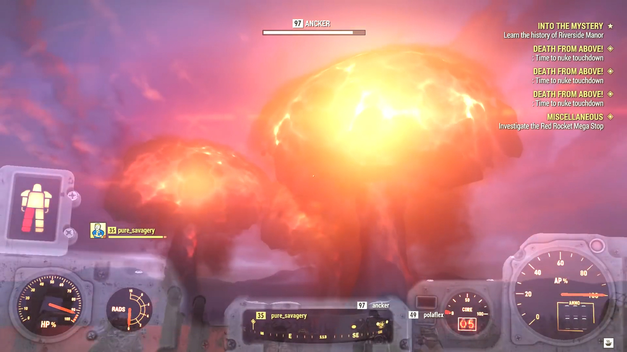 Fallout 4 взрыв ядерной бомбы фото 57