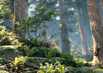 Художник DICE опубликовал невероятно реалистичные скриншоты леса на Unreal Engine 4