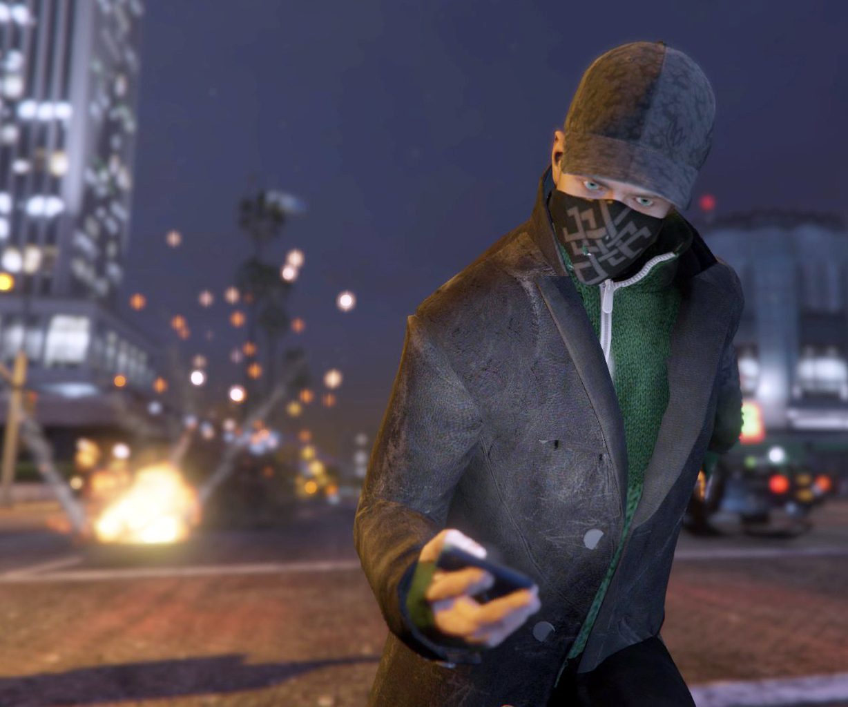 Watch dogs in gta 5 фото 12