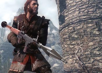 В The Elder Scrolls V: Skyrim сменили графику, превратив игру в мультик