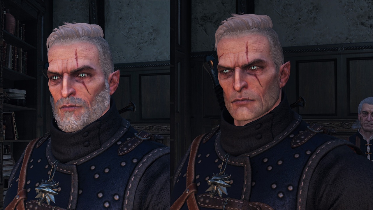 The witcher 3 geralt hairstyle фото 53