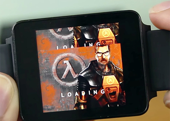 Оригинальную игру Half-Life запустили на наручных часах
