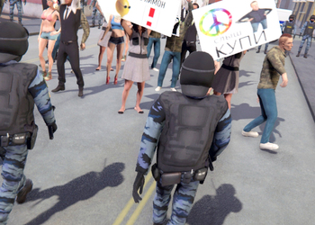 Разгон протестов в симуляторе ОМОНа с Алексеем Карнавальным выходит в Steam