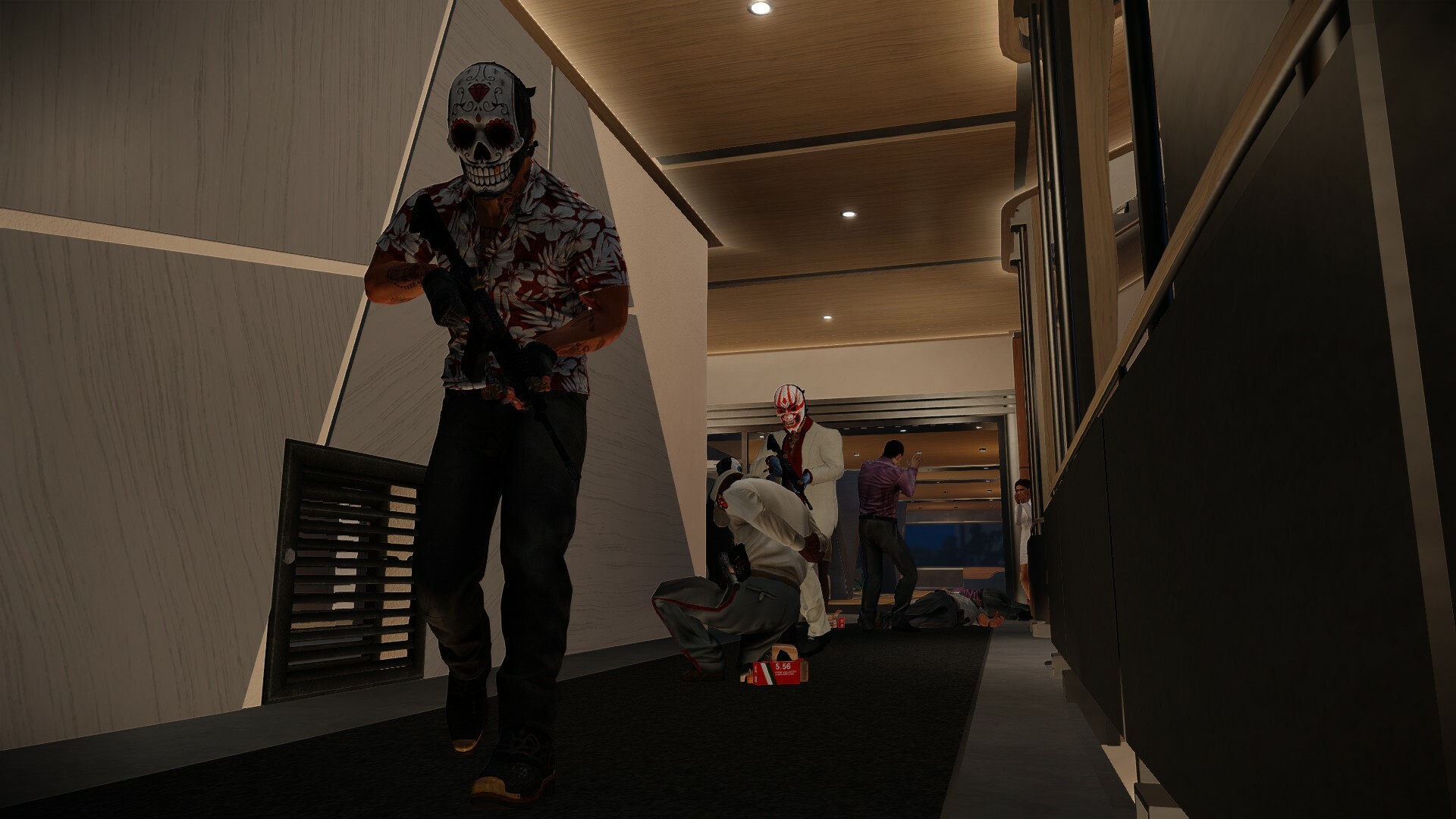 Payday 2 bank robbery фото 36