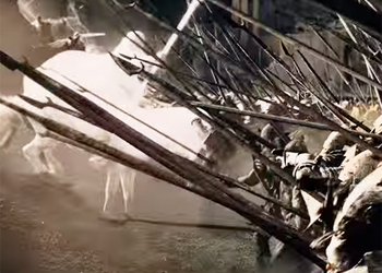 В The Elder Scrolls V: Skyrim воссоздали культовую битву из фильма «Властелин колец»
