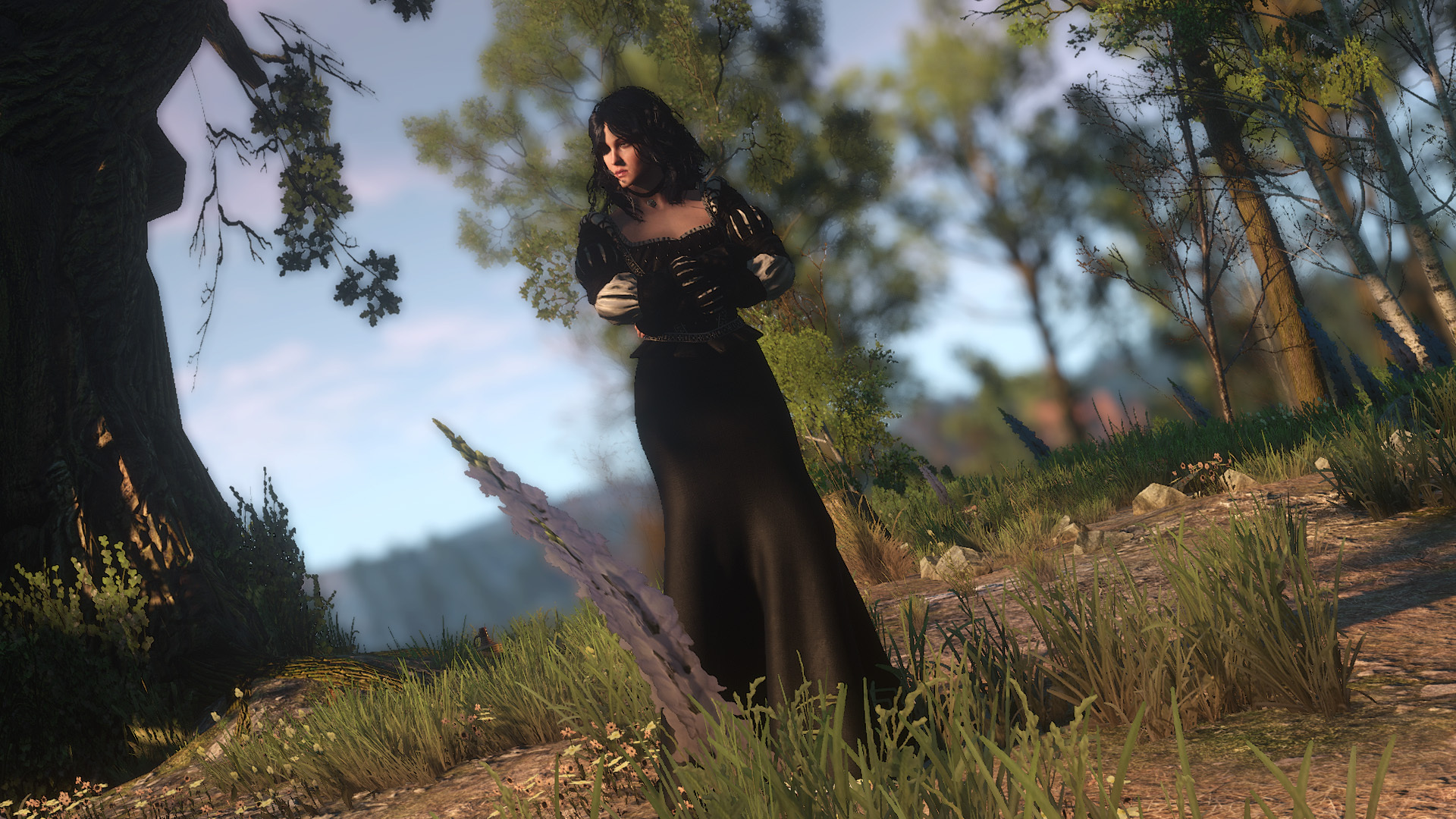Yennefer of vengerberg the witcher 3 voiced standalone follower фото 31