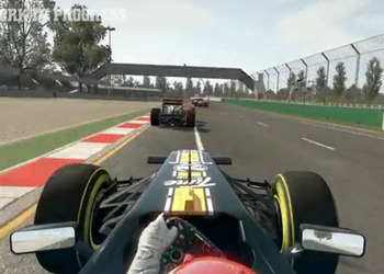 Опубликован первый геймплей трейлер F1 2011