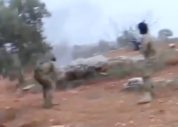 Опубликовано видео сражения пилота сбитого российского Су-25 с боевиками в Сирии