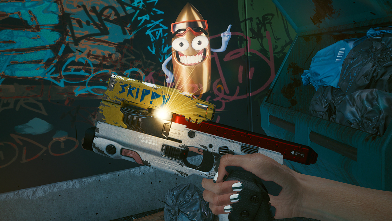 пистолет skippy cyberpunk (118) фото