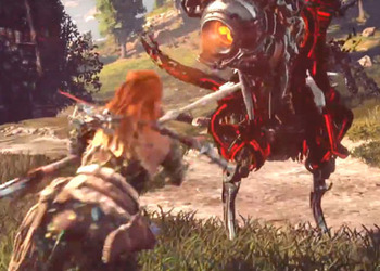 Авторы Horizon: Zero Dawn показали сражения героини с роботами в открытом мире на E3 2016