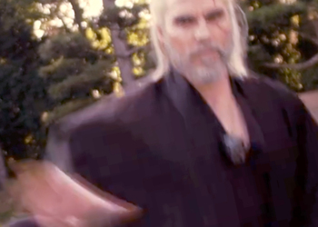 Геральта из игры The Witcher 3 сделали самураем и засняли на видео