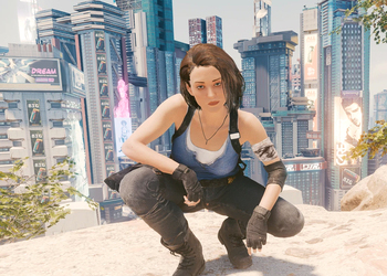 Cyberpunk 2077 нашли Джилл Валентайн и показали