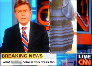 Ученые выяснили правду про цвет белого или синего платья, которое свело с ума весь мир