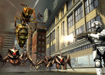 Появились первые трейлеры геймплея  Earth Defense Force: Insect Armageddon