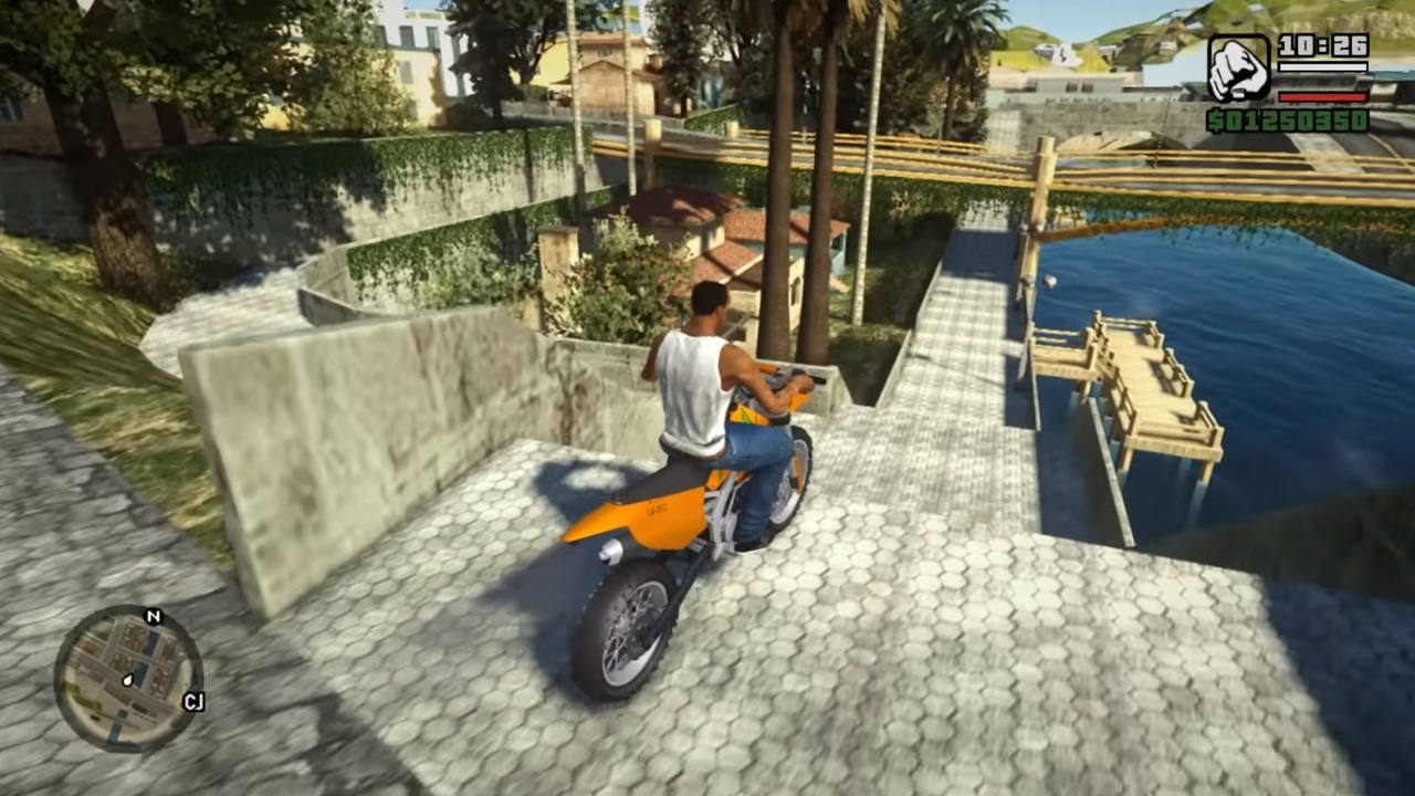 GTA: San Andreas получила графику современного вида GTA 5 | Gamebomb.ru