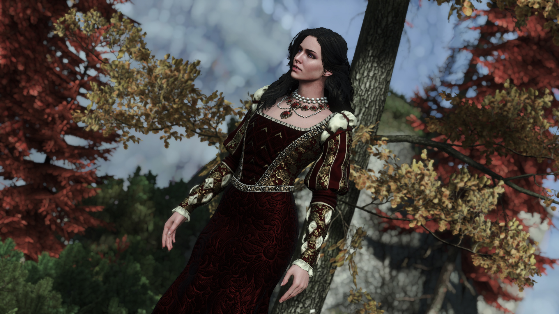 The witcher 3 yennefer looks фото 44