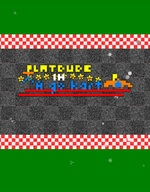 Platdude in a Go Kart