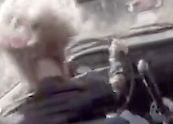 Опубликовано видео, где Ума Турман разбилась на съемках